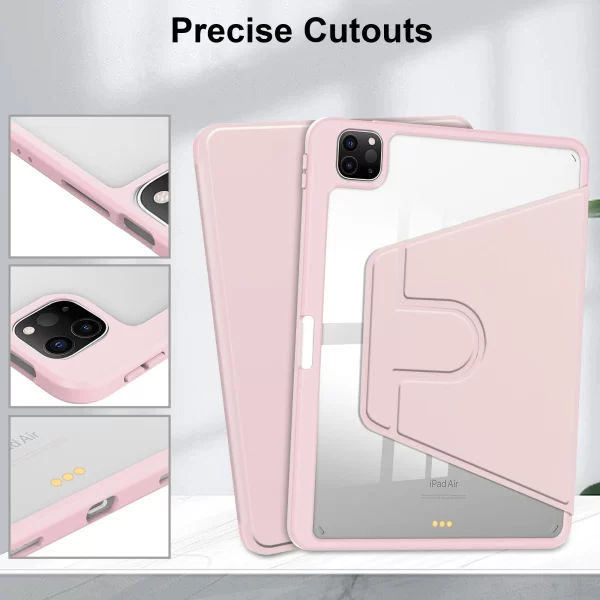 360° Rotation Case For iPad Air 11 2024 10.9 2022 10th Pro 11 2022 2021 2020 2018 10.2 7th 8th 9th Air 4 5 3 Mini 6 Smart Cover - Image 4